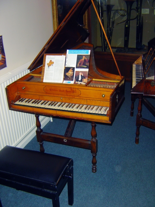 韓德爾的大鍵琴。（圖／Wikimedia）